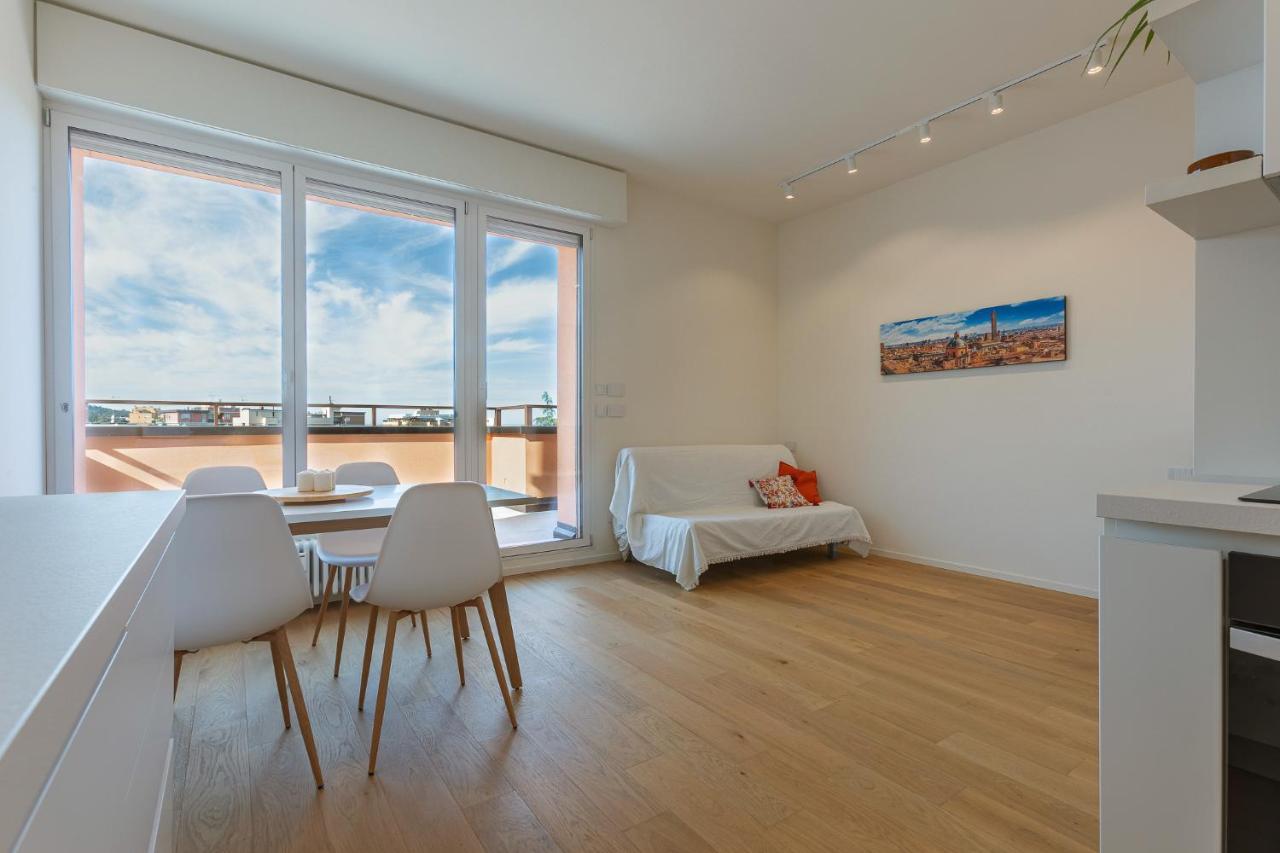 Bologna Hills View - Stunning Attic With Terrace Apartment ภายนอก รูปภาพ